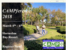 Tablet Screenshot of camp-tx.com